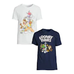 Men's Graphic Tee Shirts 2-Pack