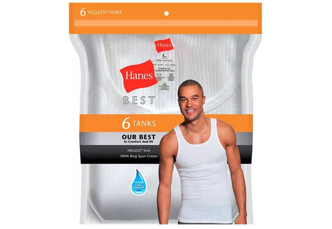 Hanes Men's Tank Pack