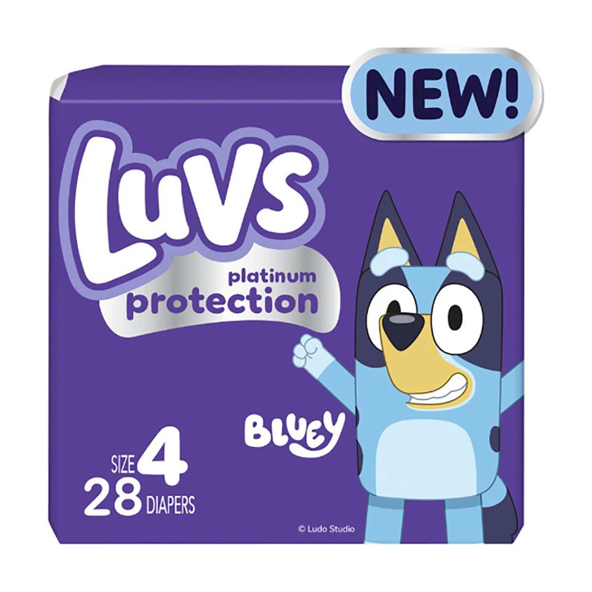 2 Luvs Diapers Jumbo Packs