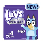 2 Luvs Diapers Jumbo Packs