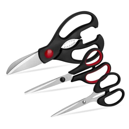 Kitchen Scissors 3-Pack