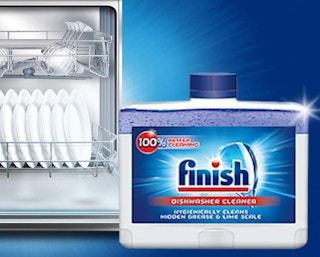 Finish Dual Action Dishwasher Cleaner