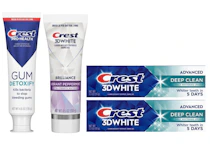 4 Crest Toothpastes