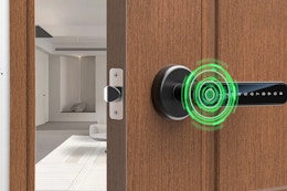 Smart Locking Door Handle, Only $20 on Amazon card image
