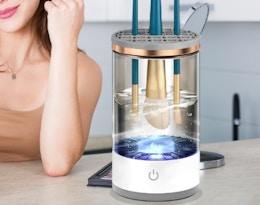 Electric Makeup Brush Cleaner, Only $9.99 on Amazon card image