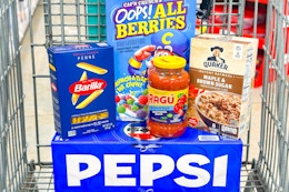 kroger matchup groceries in shopping cart