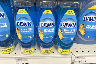 meijer dawn ez-squeeze dish soap on shelf
