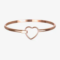 Heart Bangle Bracelet