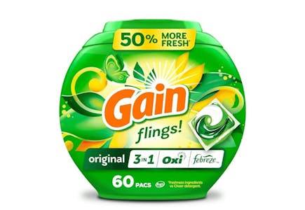 4 Gain Flings Tubs (240 Loads)