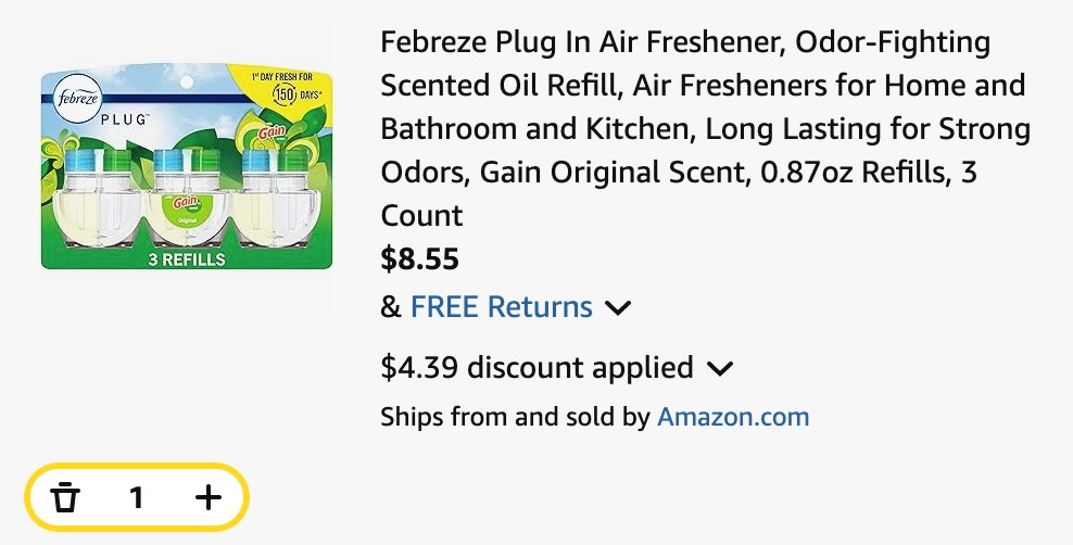 febreze refill