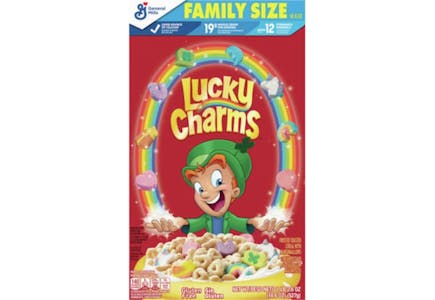 2 Lucky Charms Cereal