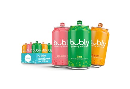 Bubly Sparkling Water 18-Pack