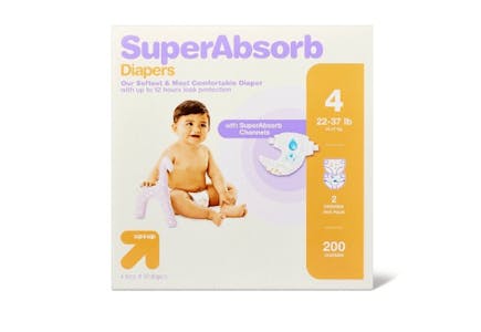 2 Up & Up Diaper Packs