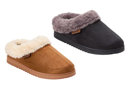 Dearfoams Men's Clog Sippers