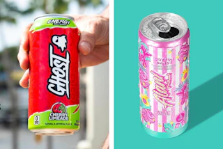 cans of energy drinks