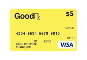 GoodRx Prescription Discount Card