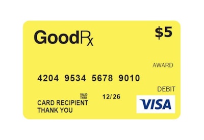 GoodRx Prescription Discount Card