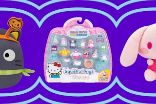 amazon sanrio clearance items on a grid