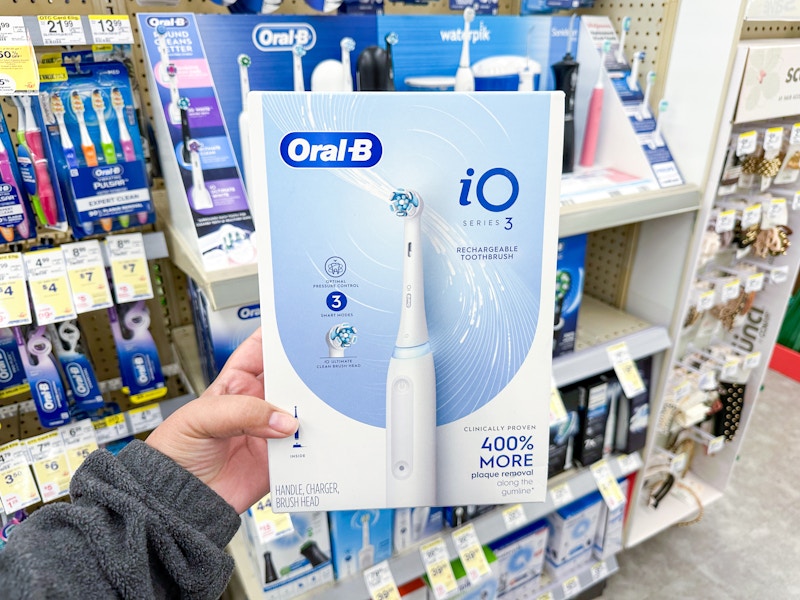 oral b io series 3 electric toothbrush walgreens