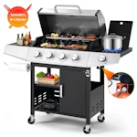 4-Burner Propane Gas Grill