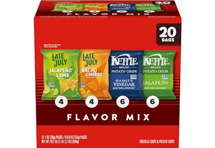 Kettle Brand and Late July 20-Pack