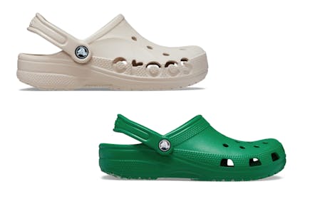 2 Crocs Adult Clogs