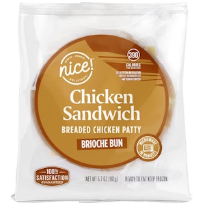 Nice Chicken Sandwich