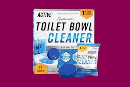 1-Year Supply of Active Toilet Bowl Cleaner, as Low as $10.55 on Amazon card image