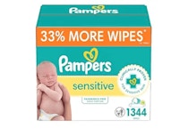 2 Pampers Sensitive Baby Wipes 16-Pack