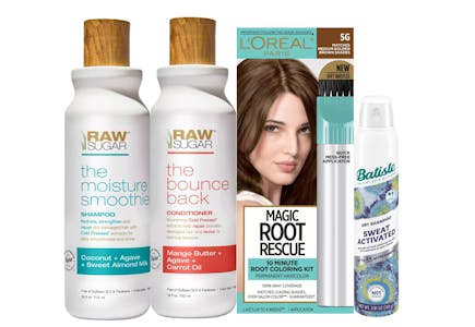 4 Hair Care Items