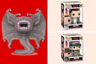 Stranger Things Funko Pops!: Demo-bat, Eleven & Dustin