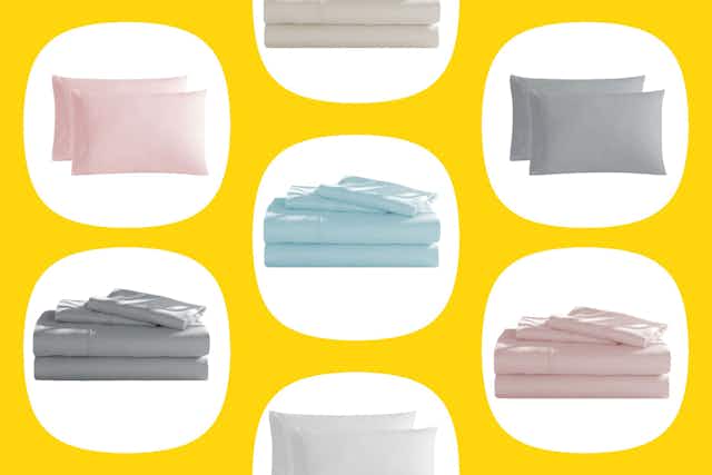 Wayfair Pillowcases as Low as $7 and Sheets as Low as $16 Shipped card image