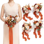 Artificial Flowers Bouquet 4-Pack