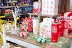 dollar general dolly parton holiday line display