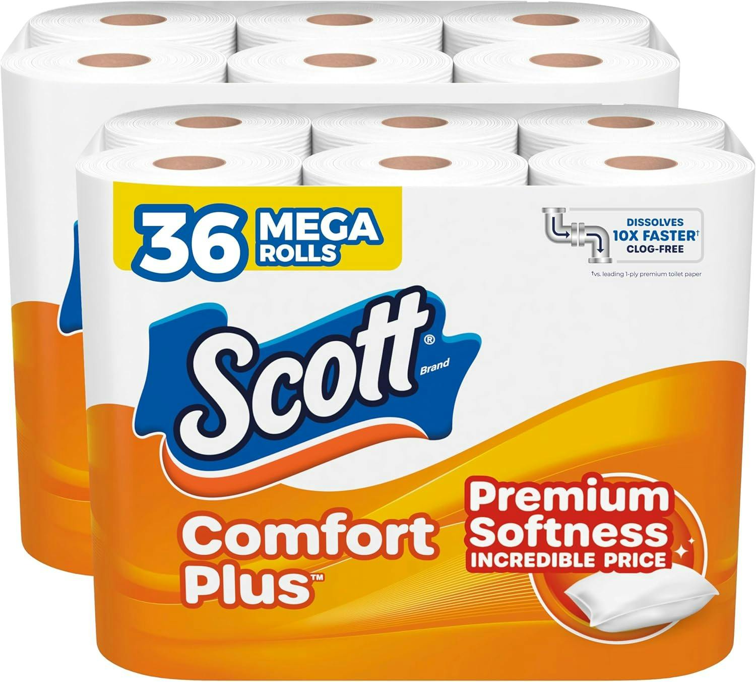2 Scott Toilet Paper Packs 