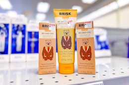 Brisk Beard Grooming Products, Only $7.79 at CVS card image