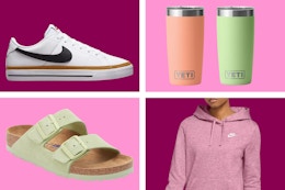 Save on Top Name Brands at Dick’s: $28 Nike Hoodie, $15 Yeti Tumbler, More card image