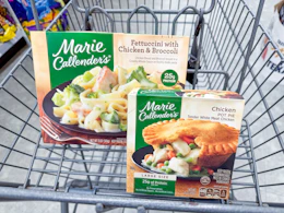 marie callender's frozen meals in walgreens cart