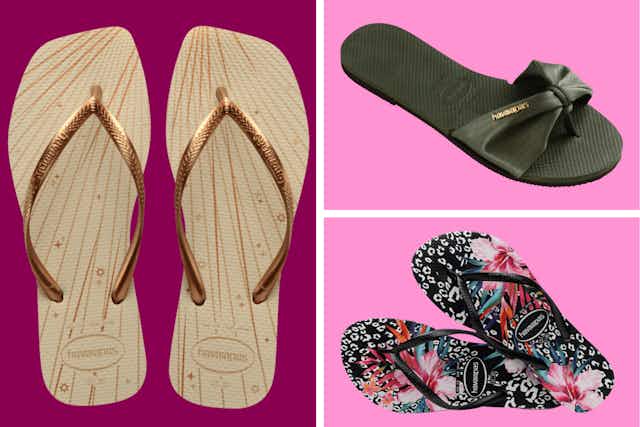 Havaianas Flip-Flops Sale: 2 Pairs for $30 — Pay $15 Each card image