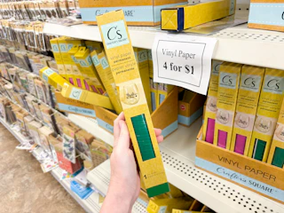 dollar tree crafter-s square vinyl paper
