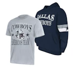 NFL Adult Dallas T-Shirt & Hoodie Set