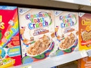 general mills cereal boxes on walgreens shelf