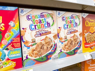 general mills cereal boxes on walgreens shelf