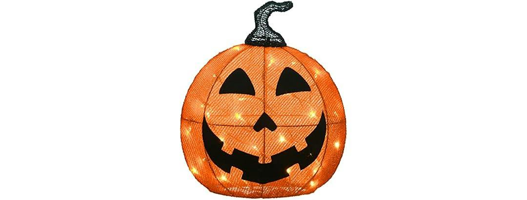 Pre-Lit Smiling Jack O' Lantern