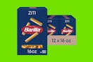 boxes of barilla ziti