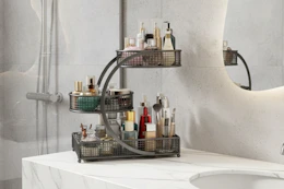 Makeup Storage Rack