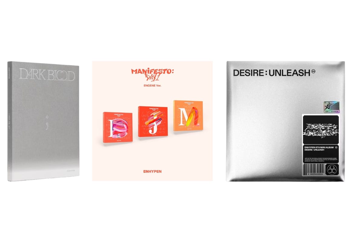 3 Enhypen CD's
