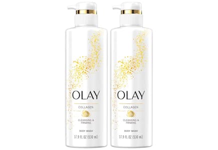 2 Olay Premium Body Washes