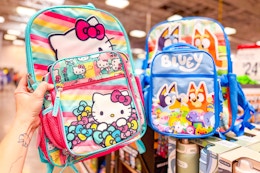 $24.98 Character Backpack and Lunch Box Set Available at Sam’s Club card image