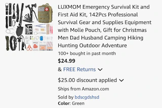 Amazon Emergency Survival 2026 2